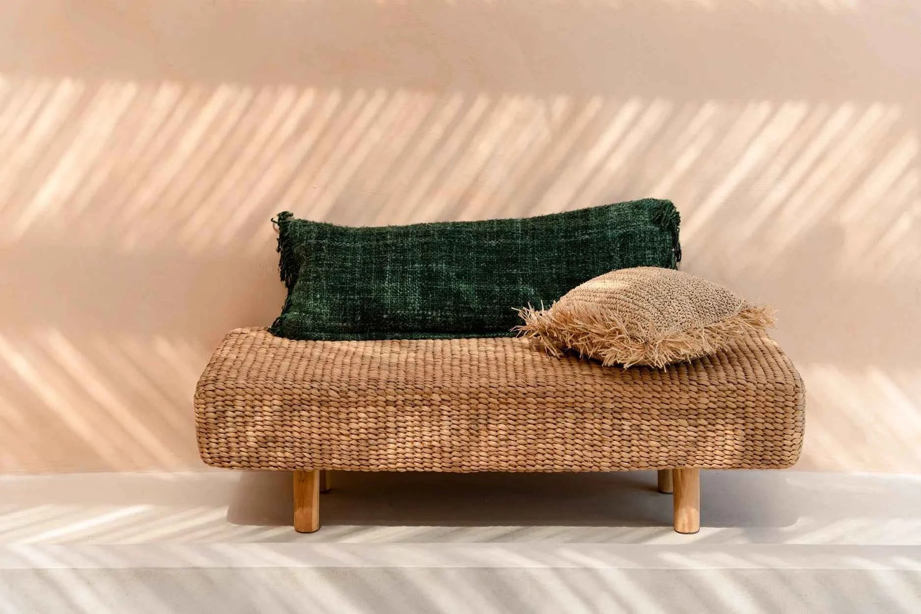 The Oh My Gee Cushion Cover - Forest Green - 35x100