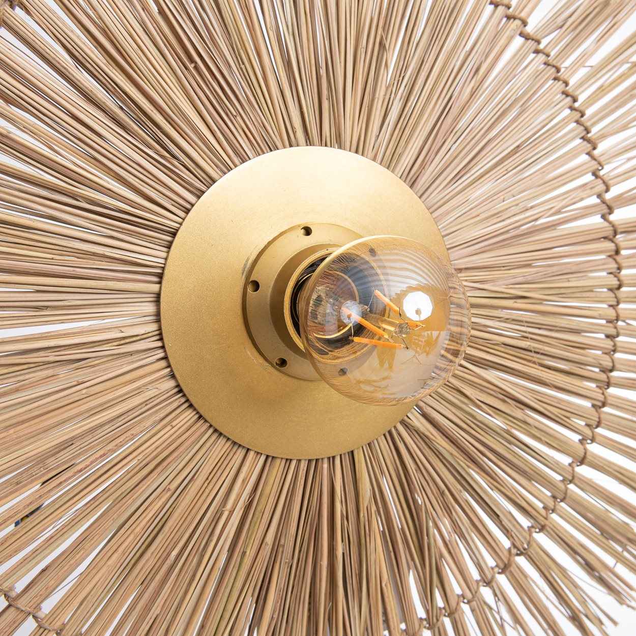 The Beausoleil Wall Lamp - Natural Gold - M - Bambuá