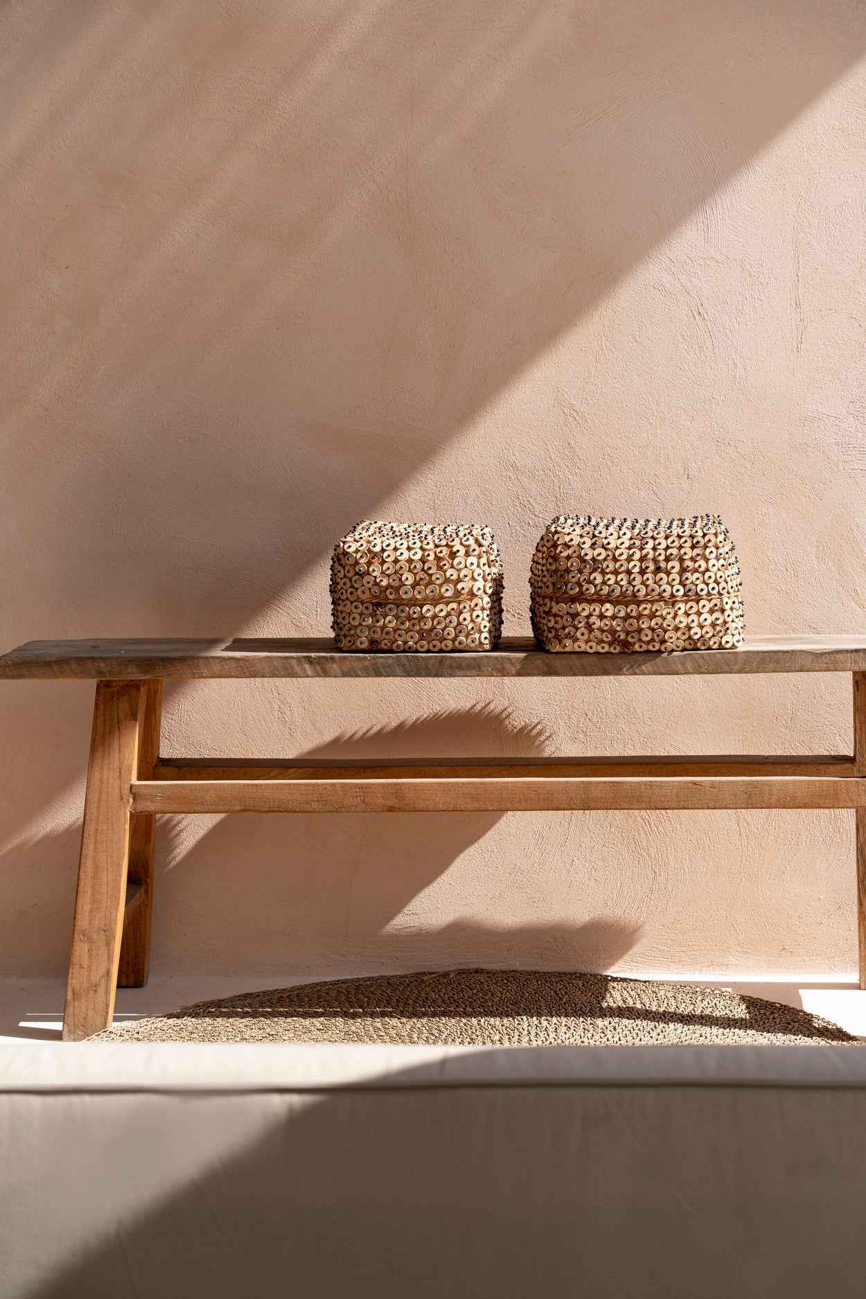 The Coconut Shell Basket - Natural - L - Bambuá