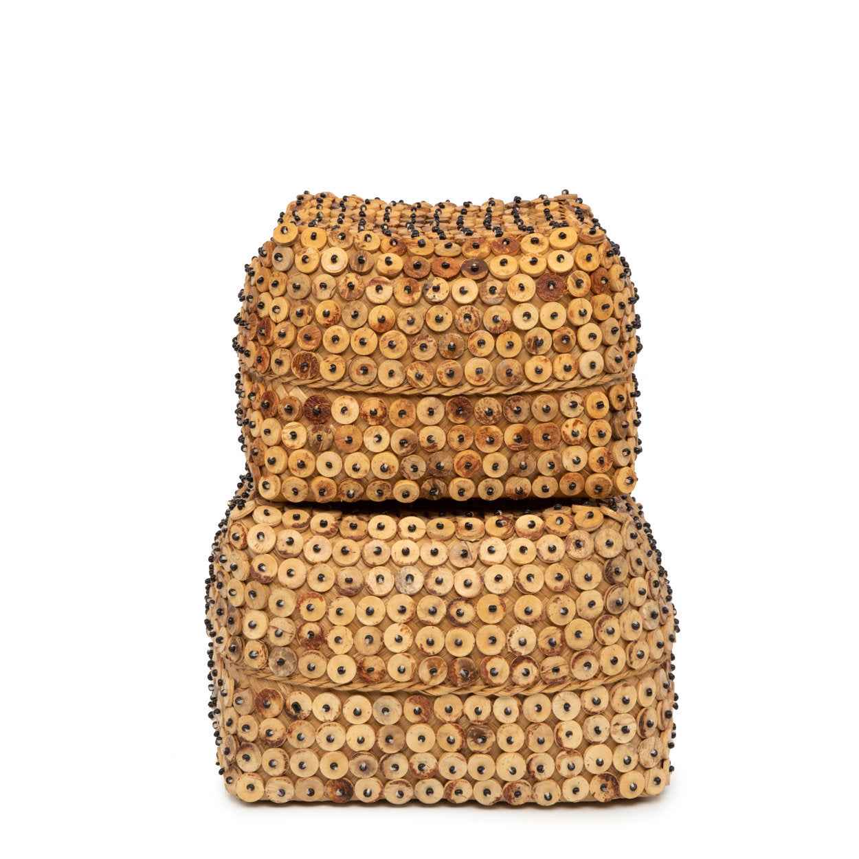 The Coconut Shell Basket - Natural - M - Bambuá