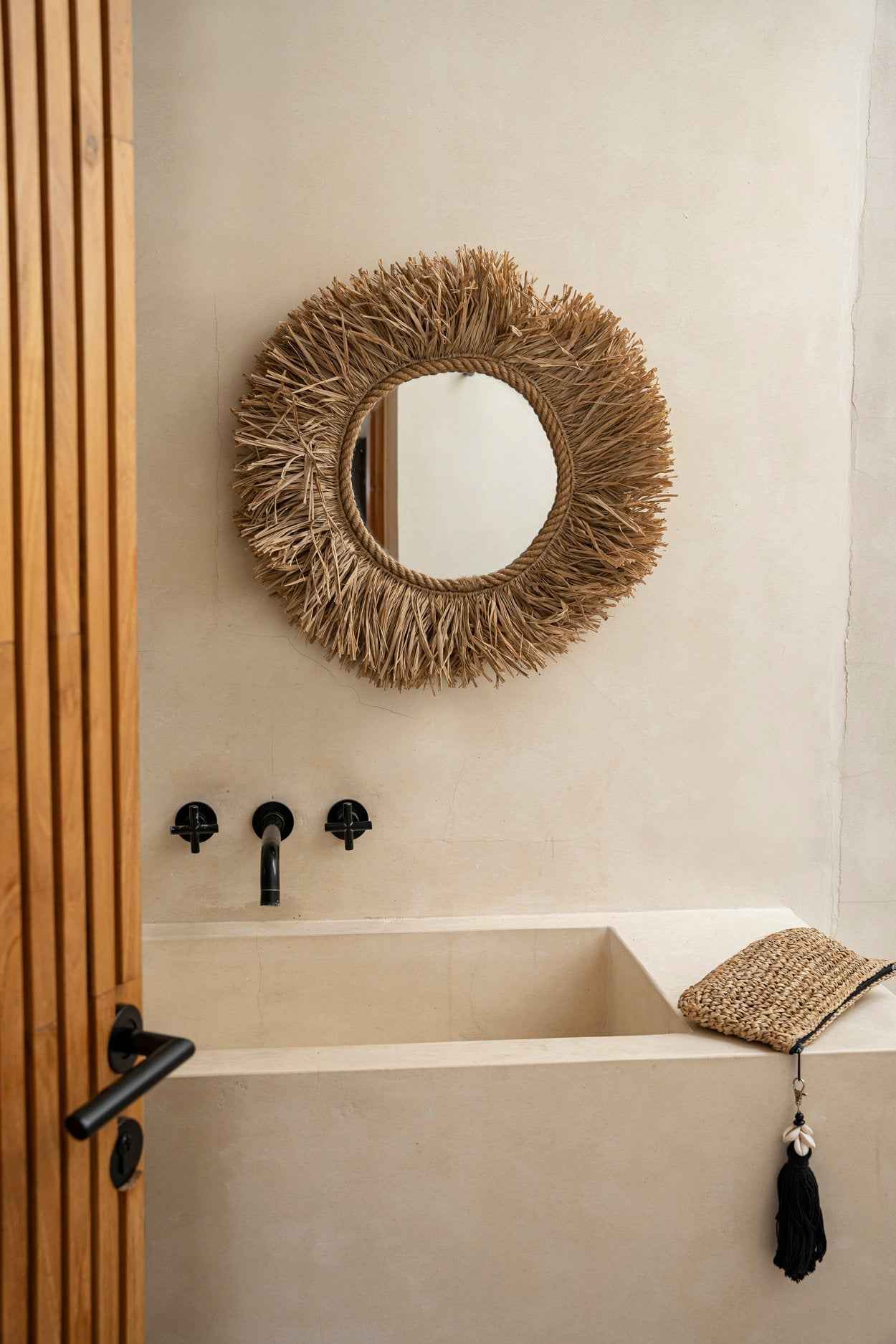 The Haïti Mirror - Natural - Bambuá