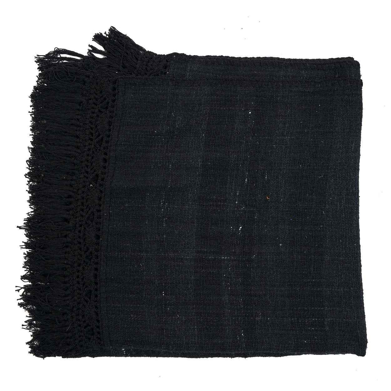 The Gypsy Bed Throw - Black - Bambuá