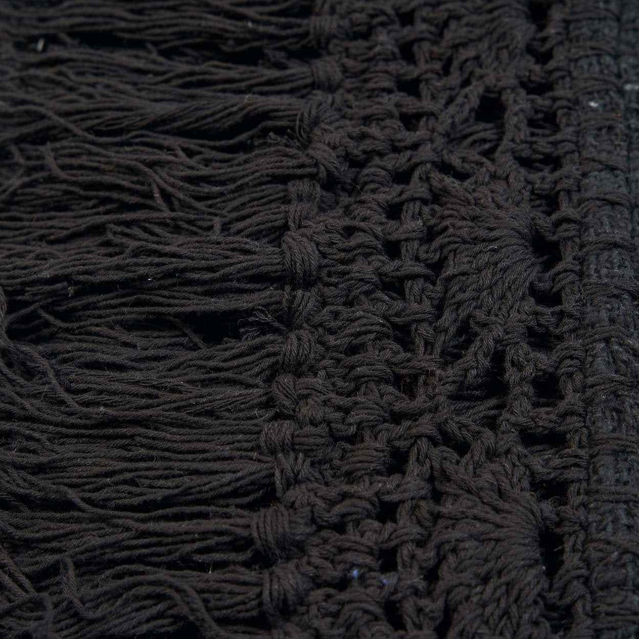 The Gypsy Bed Throw - Black - Bambuá