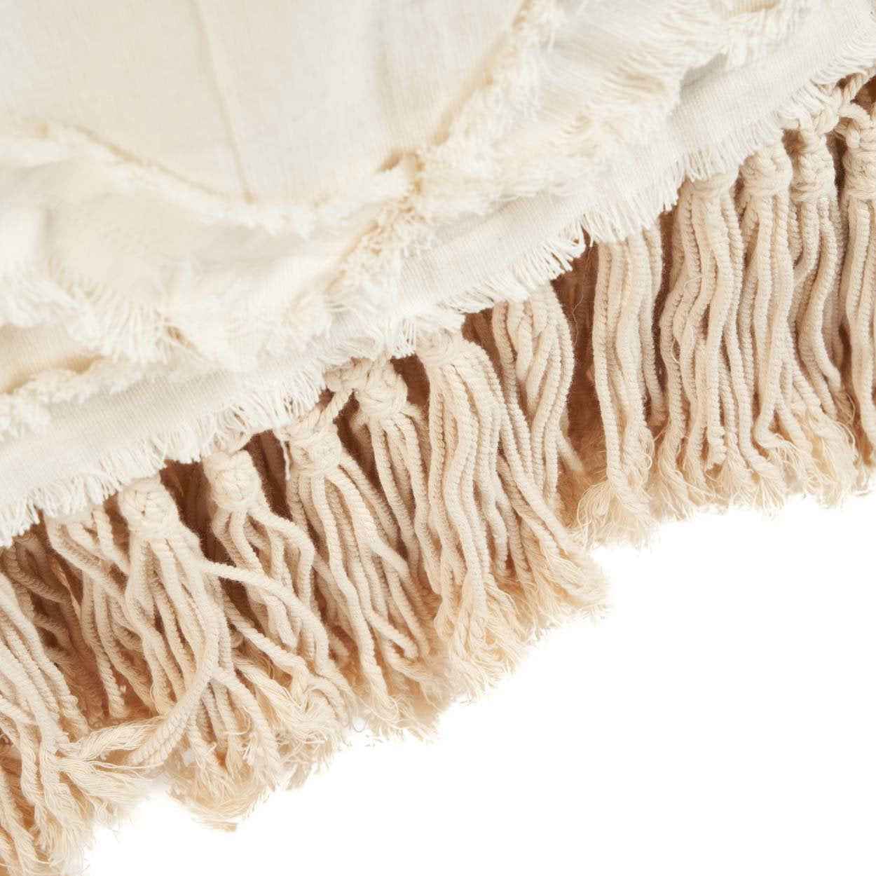 The Berber Bed Throw - Natural - Bambuá
