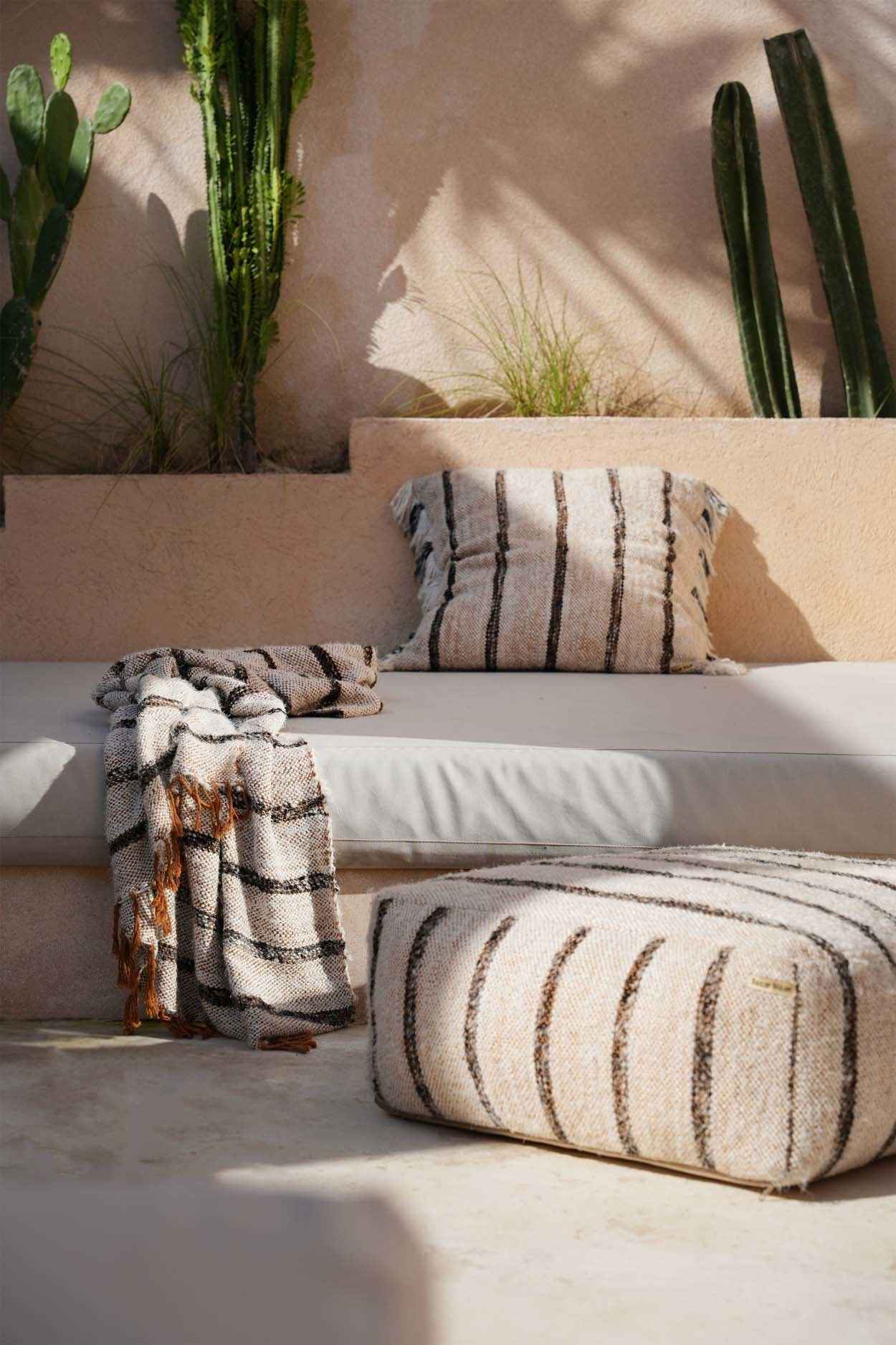 The s'il vous Plaid - Bohemian White - Bambuá