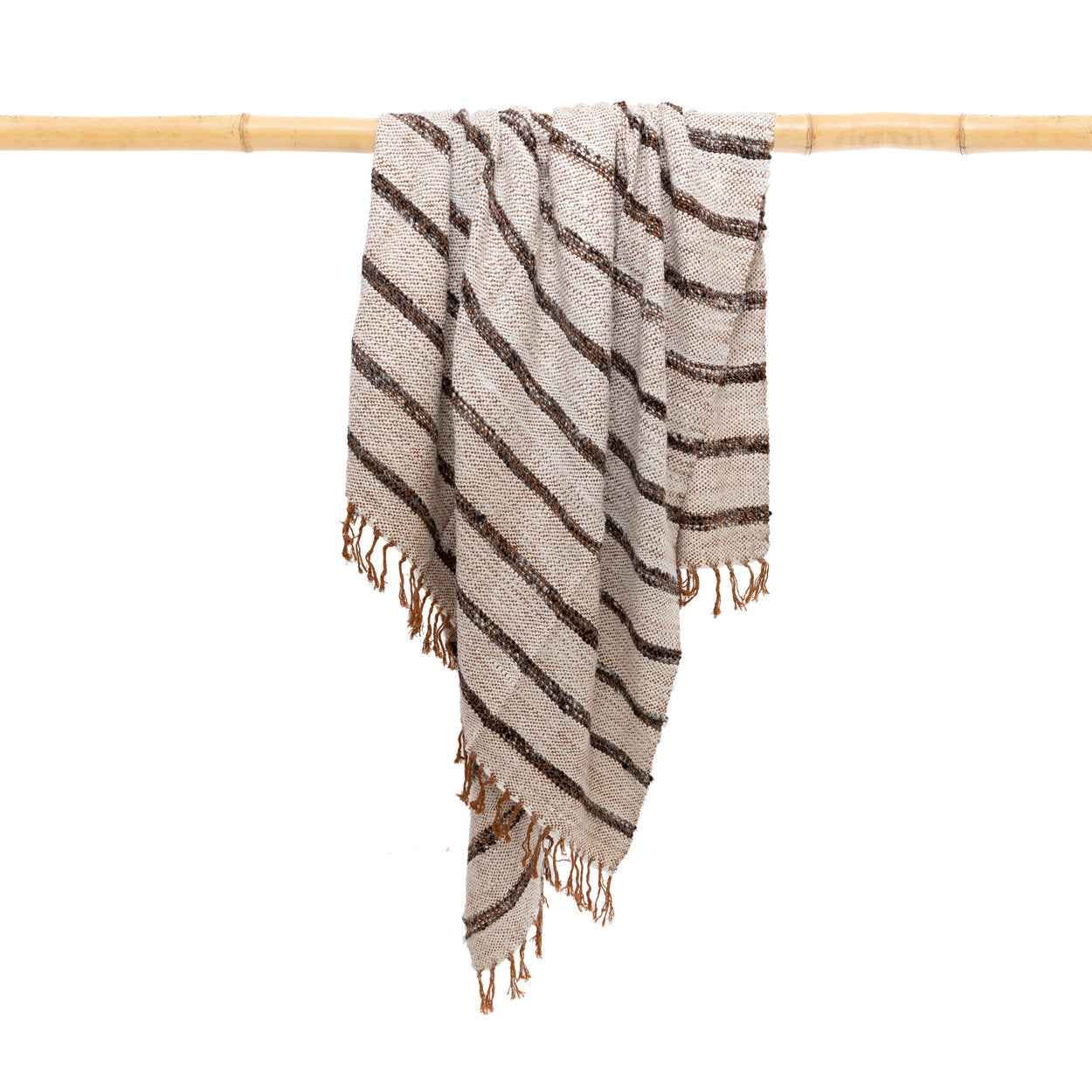 The s'il vous Plaid - Bohemian White - Bambuá
