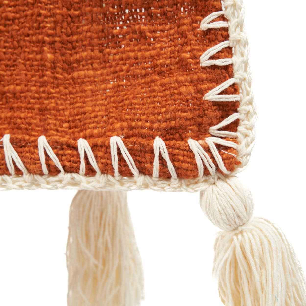 The Stitch Bed Throw - Terracotta - Bambuá
