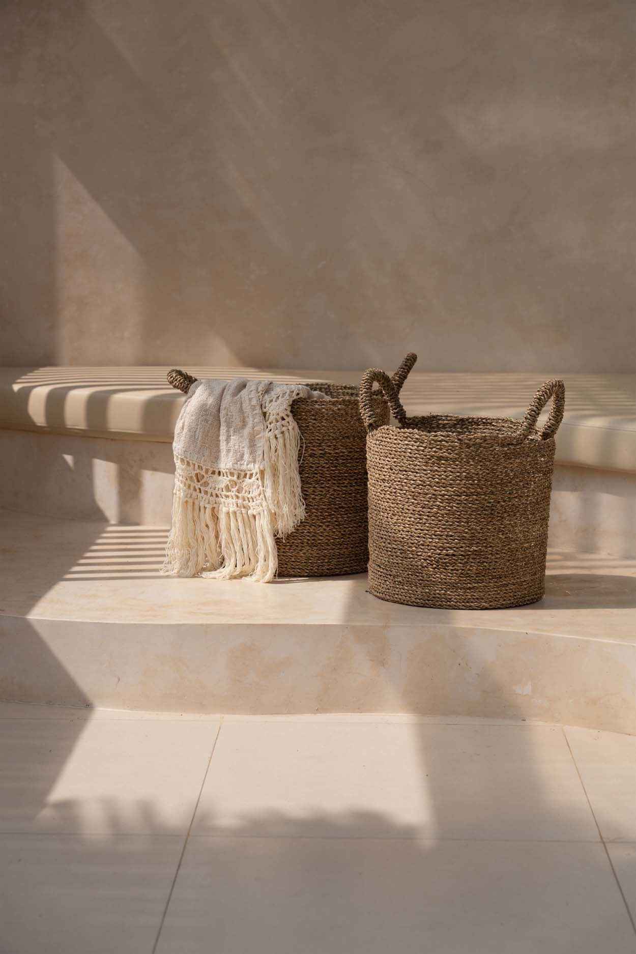 The Gypsy Bed Throw - Natural - Bambuá