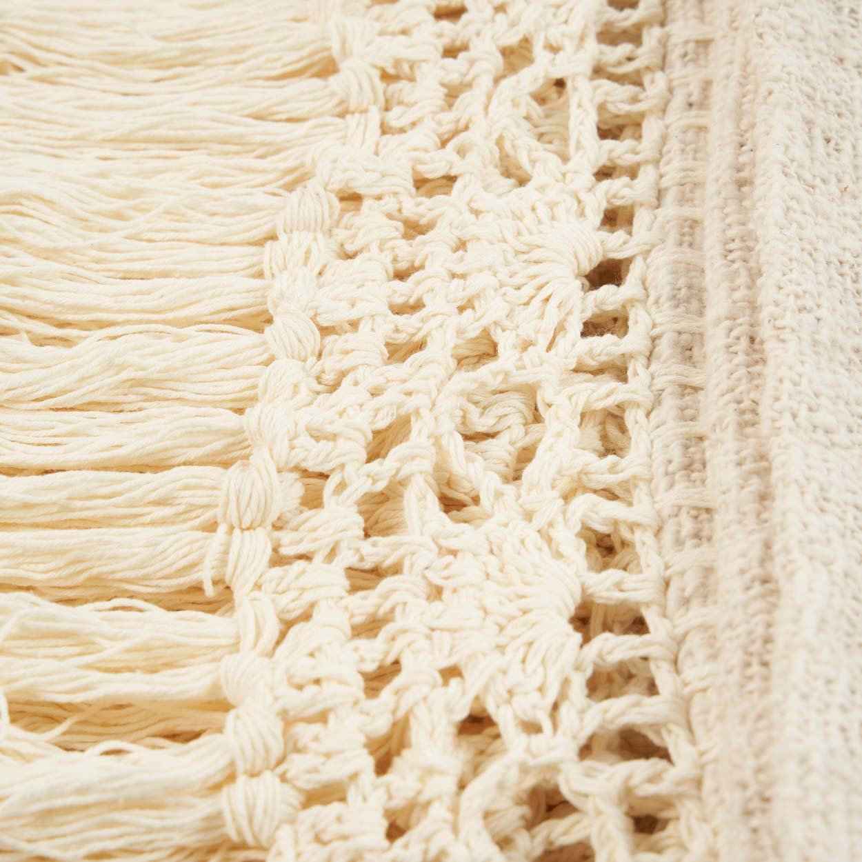 The Gypsy Bed Throw - Natural - Bambuá