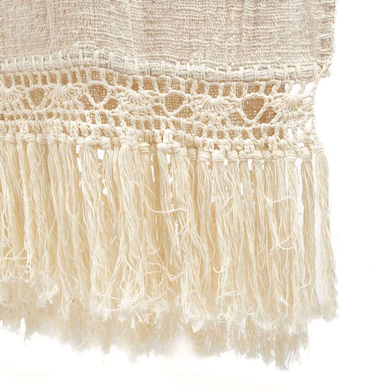 The Gypsy Bed Throw - Natural - Bambuá