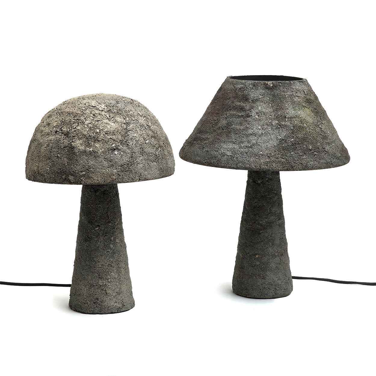 The Concrete Mushroom Table Lamp - Bambuá