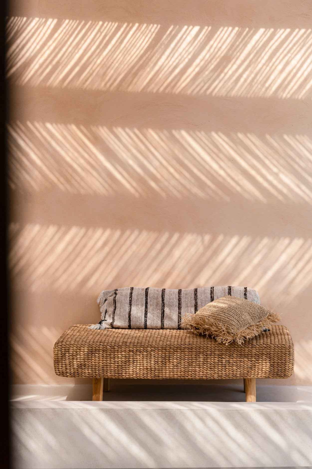 The Oh My Gee Cushion Cover - Bohemian White - 35x100 - Bambuá