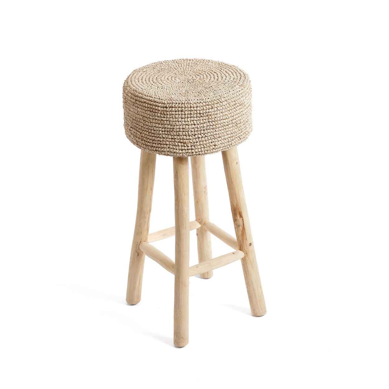 The Raffia Bar Stool - Bambuá