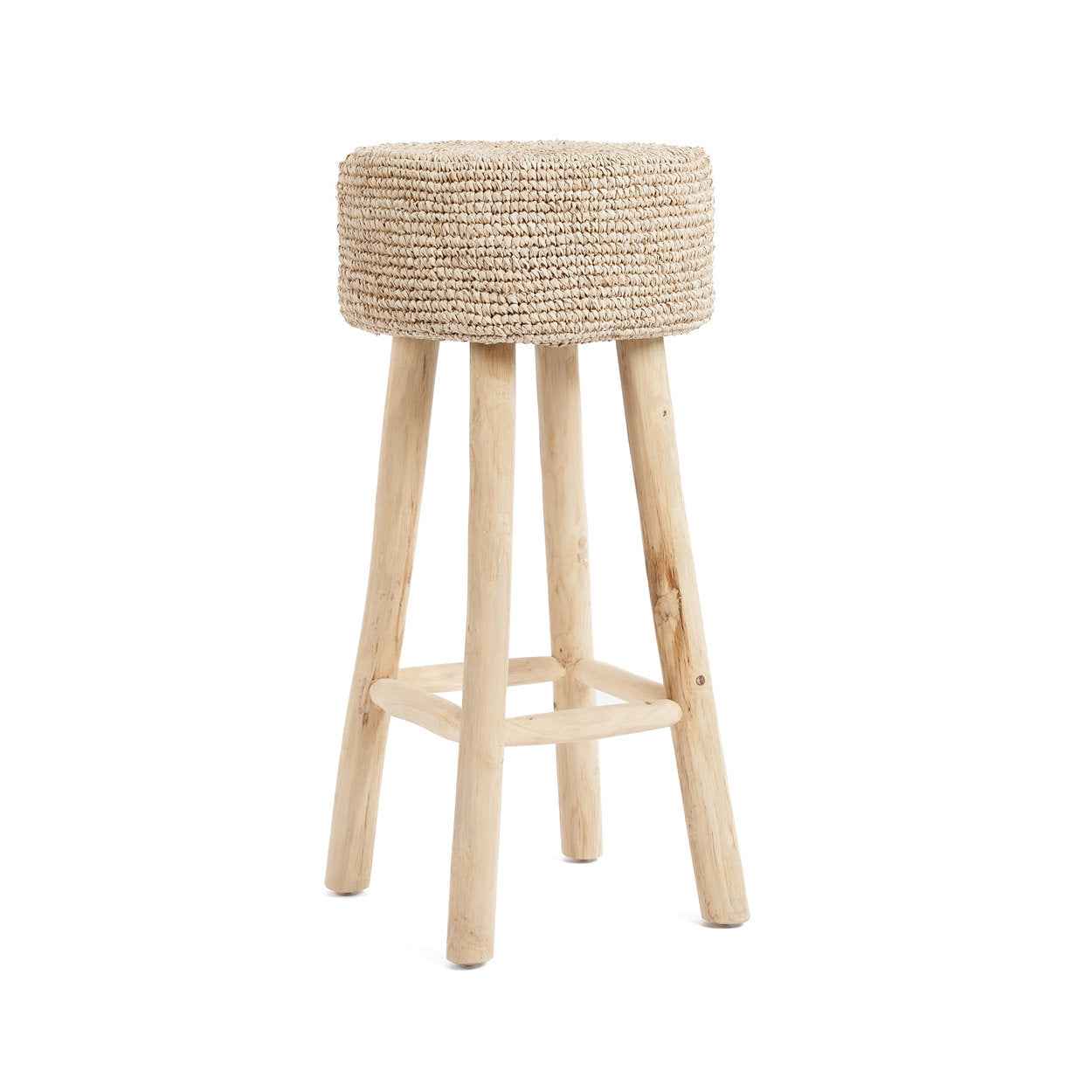 The Raffia Bar Stool - Bambuá
