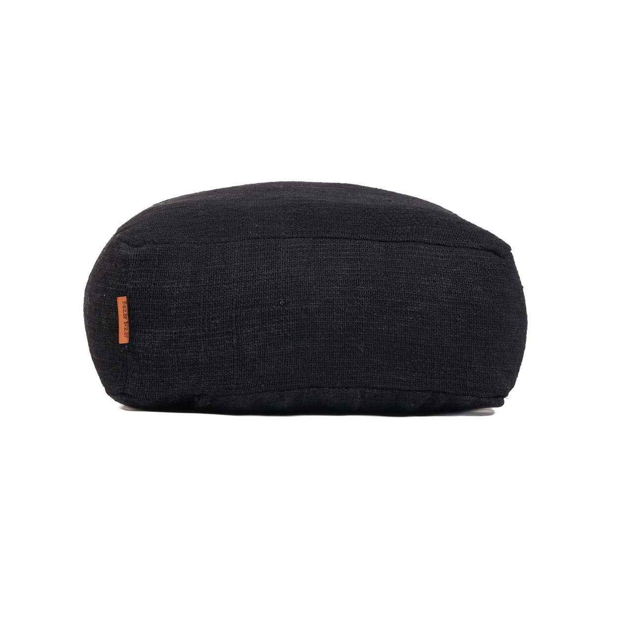 The Comfy Pouffe - Black - Bambuá