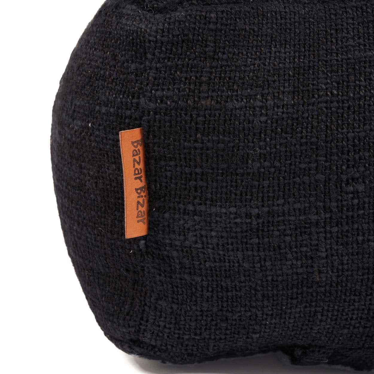 The Comfy Pouffe - Black - Bambuá