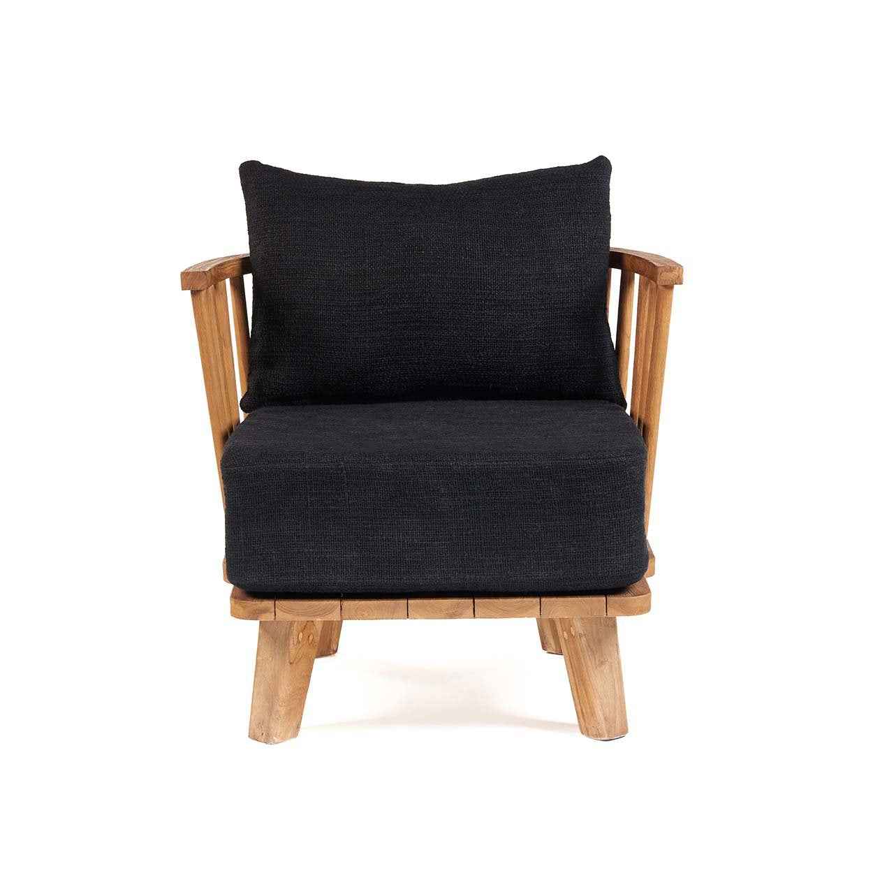 The Malawi One Seater - Natural Black - Bambuá