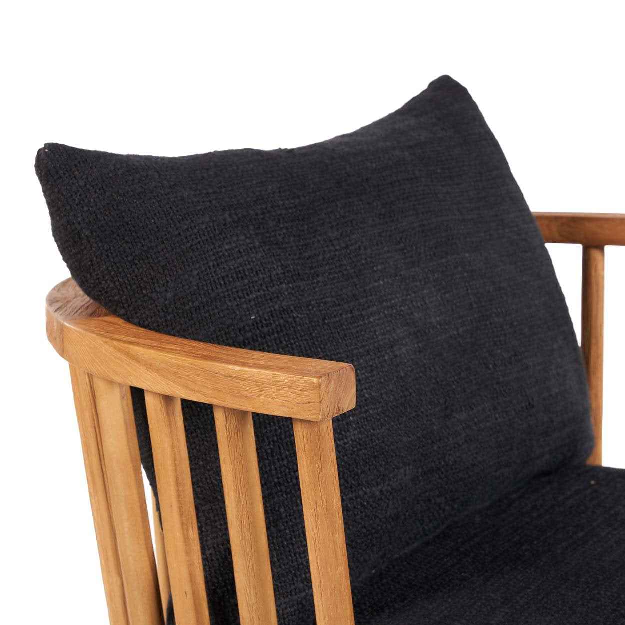 The Malawi One Seater - Natural Black - Bambuá