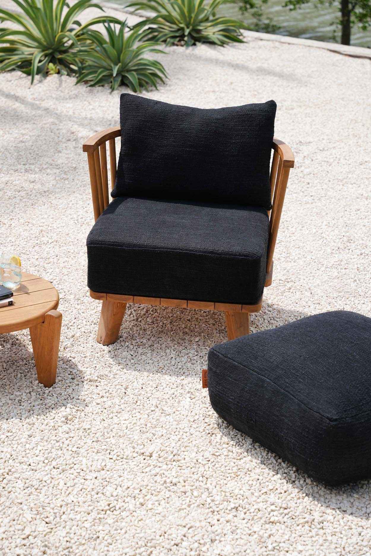 The Malawi One Seater - Natural Black - Bambuá