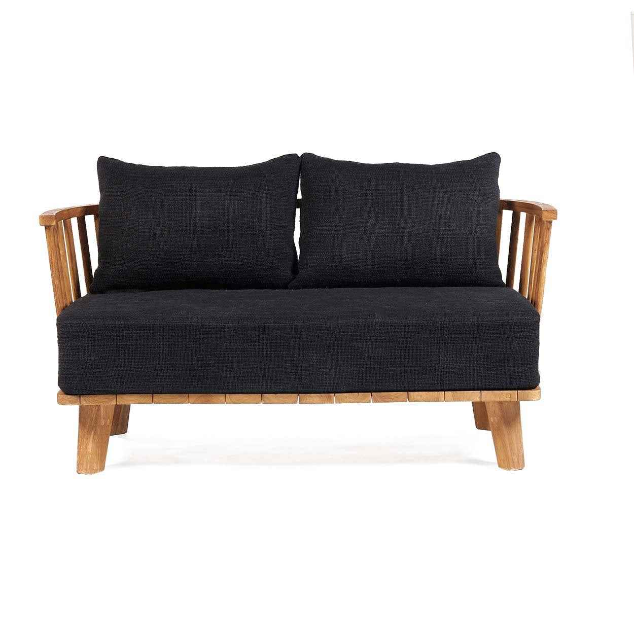 The Malawi Two Seater - Natural Black
