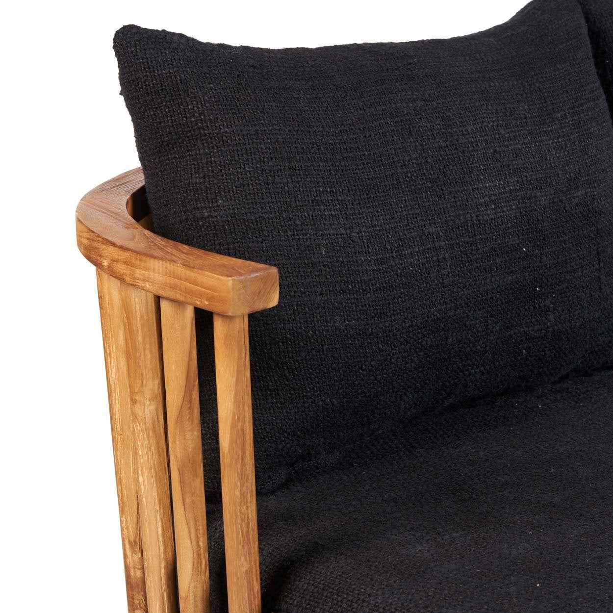 The Malawi Two Seater - Natural Black - Bambuá