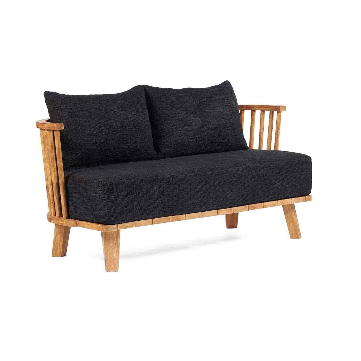The Malawi Two Seater - Natural Black - Bambuá