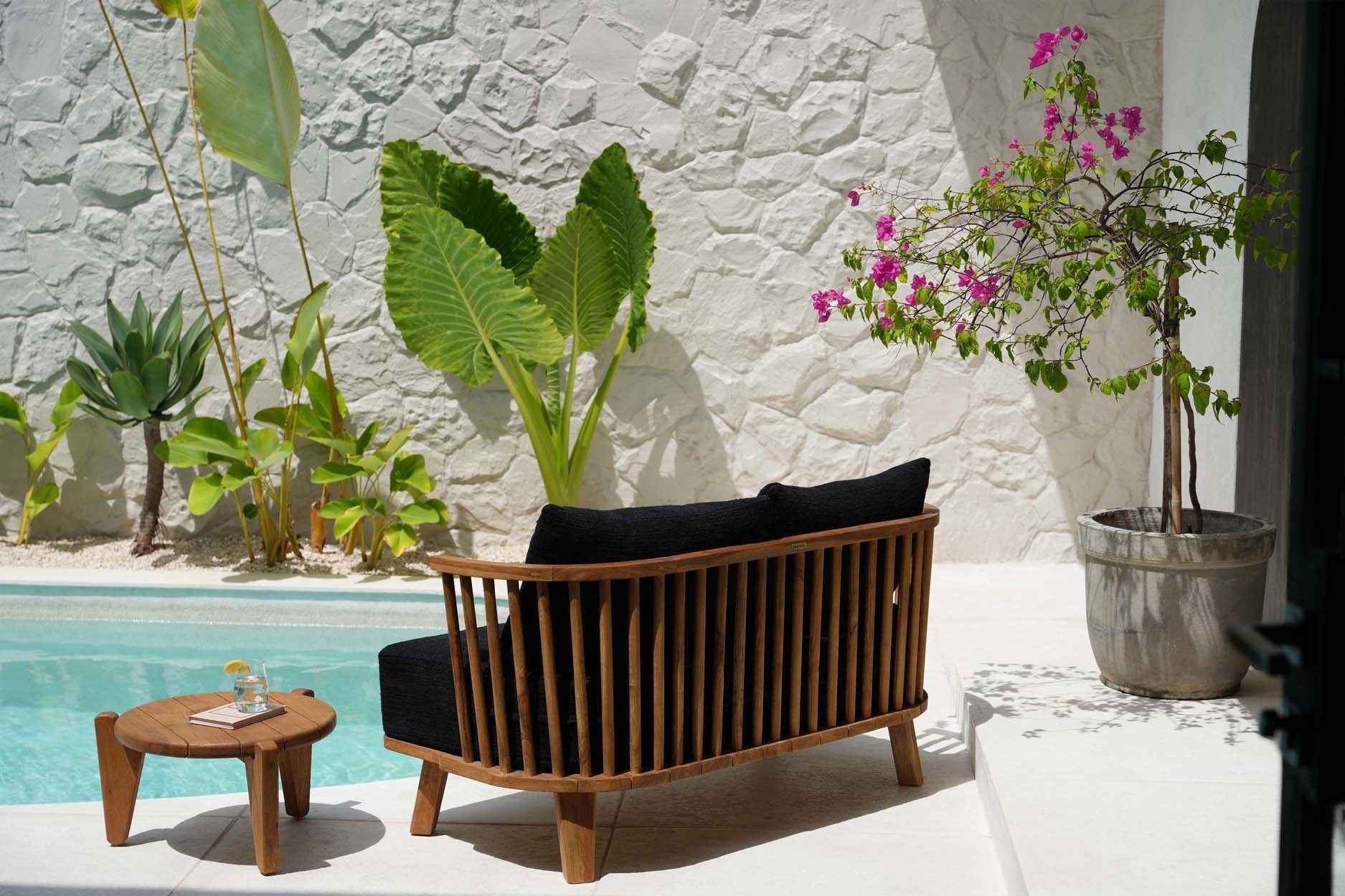 The Malawi Two Seater - Natural Black - Bambuá