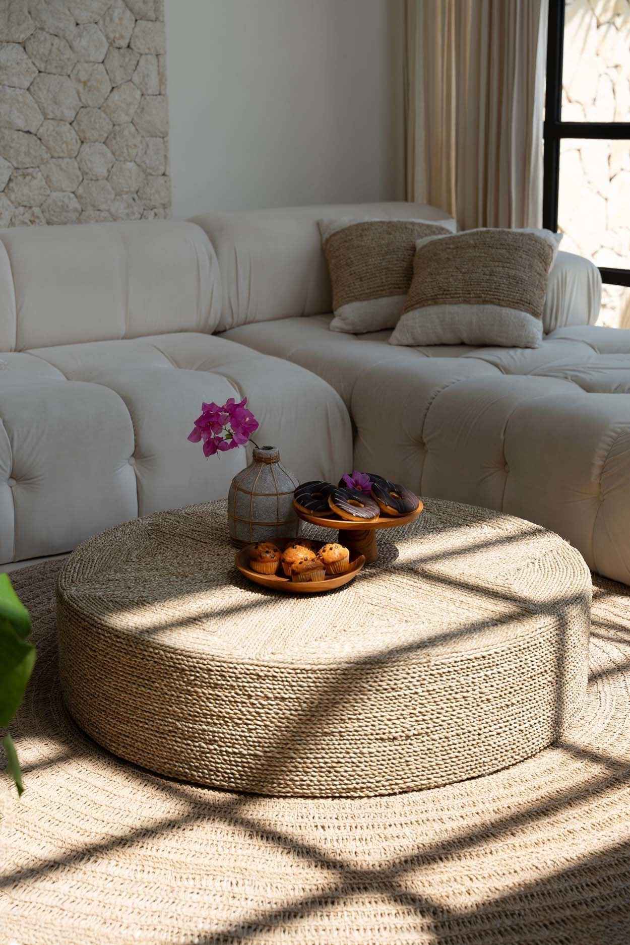 The Huge Pouffe - Natural - Bambuá