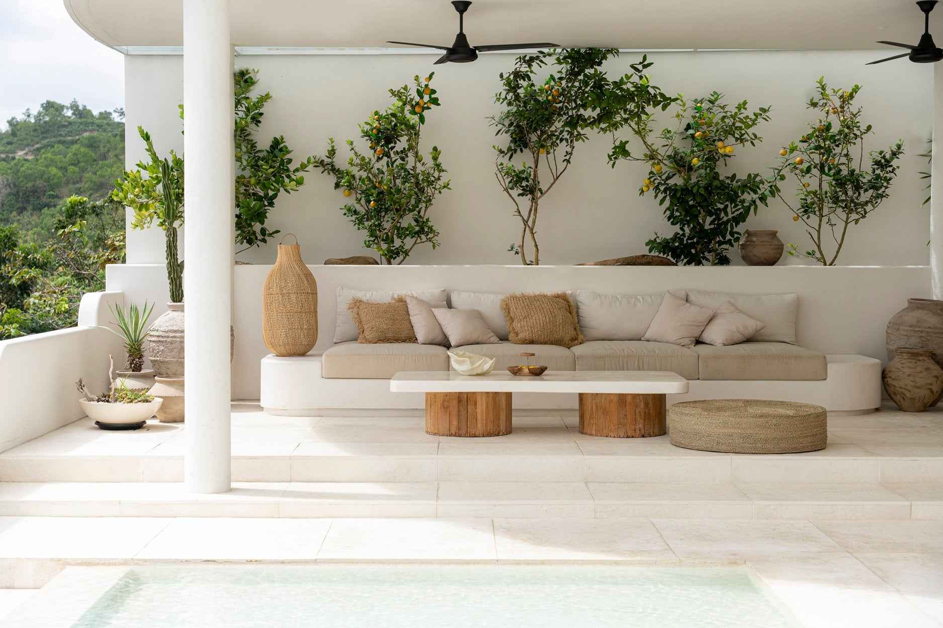 The Huge Pouffe - Natural - Bambuá