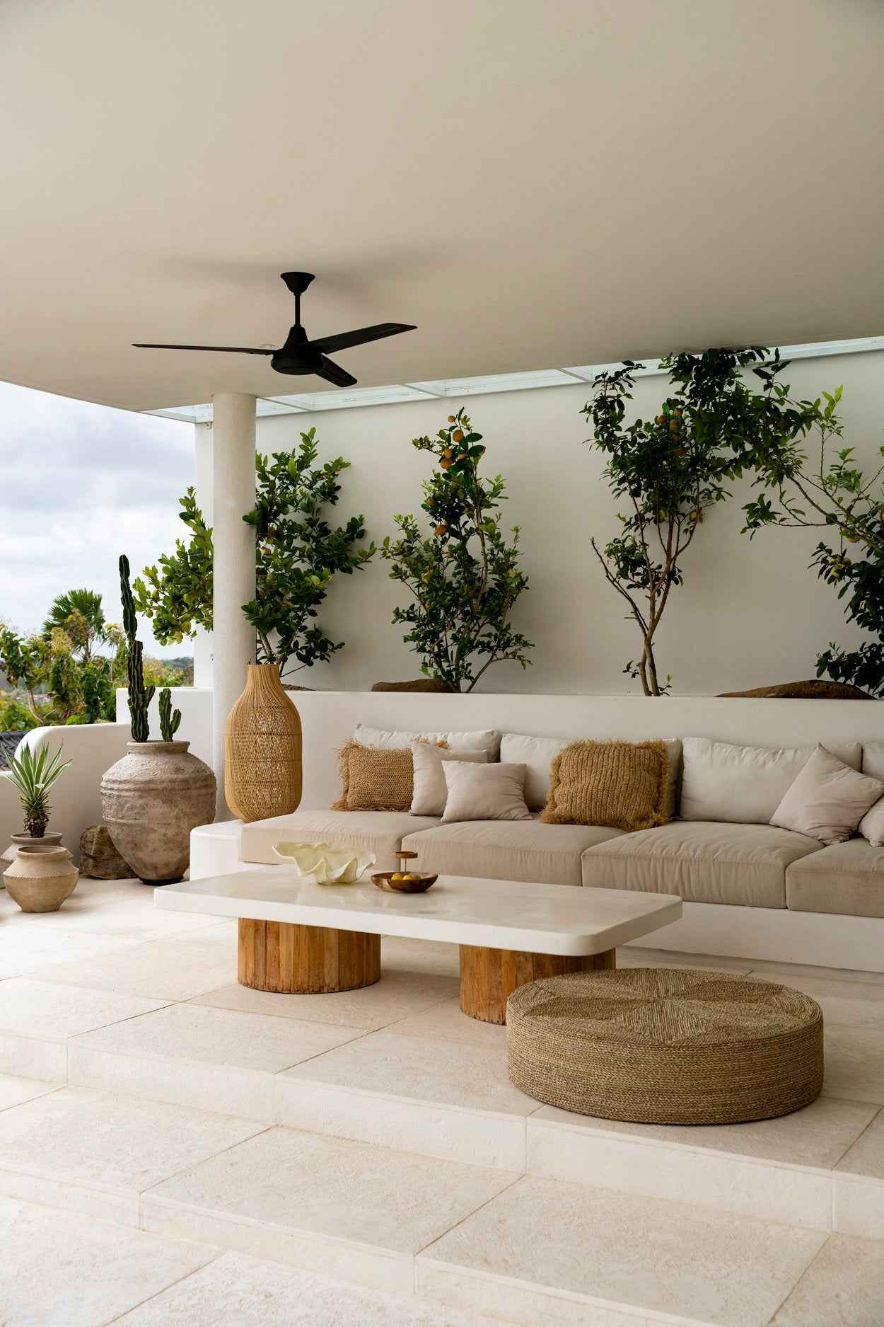 The Huge Pouffe - Natural - Bambuá