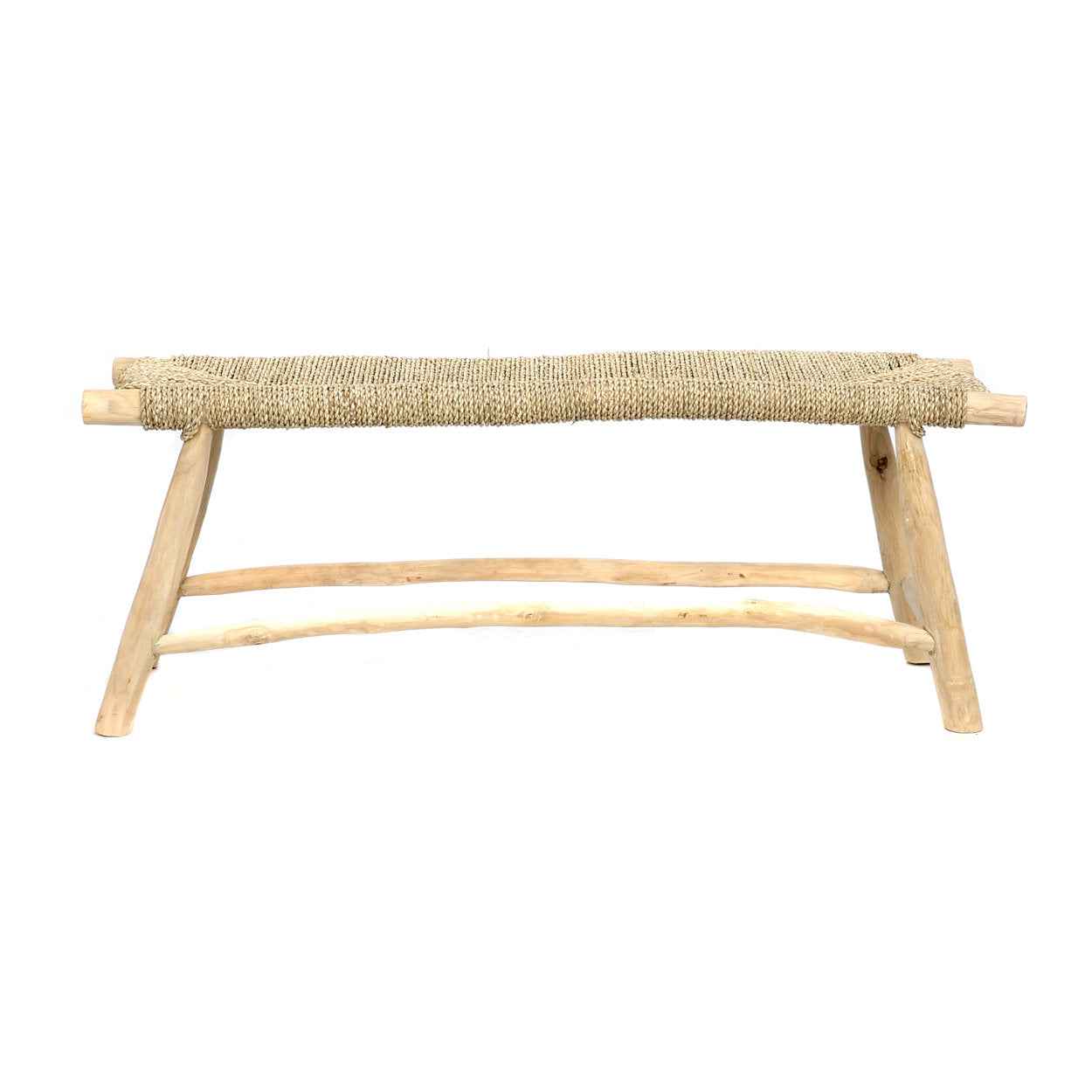 The Porto Seagrass Bench - Natural - L - Bambuá