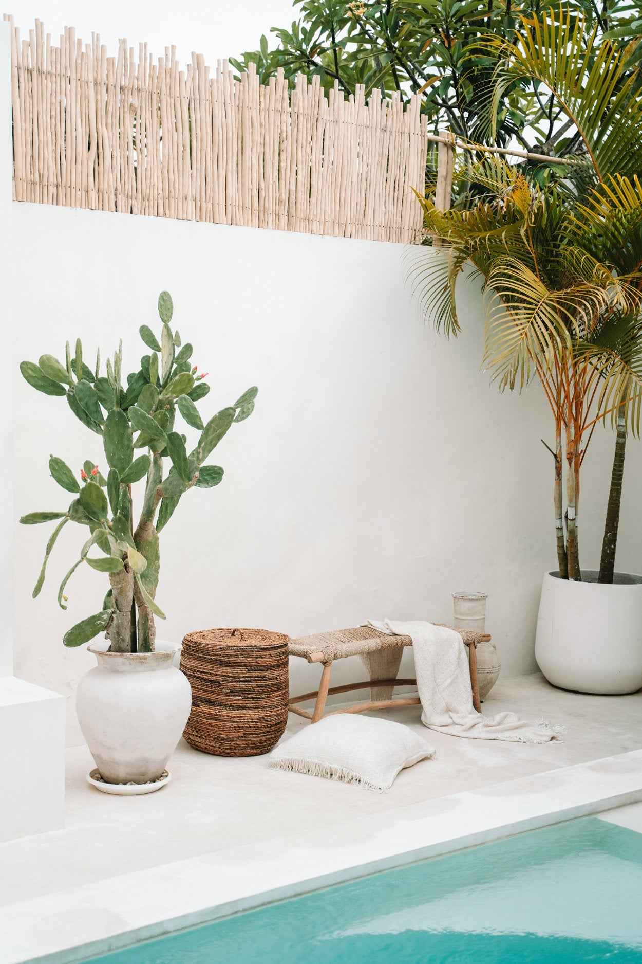 The Porto Seagrass Bench - Natural - L - Bambuá