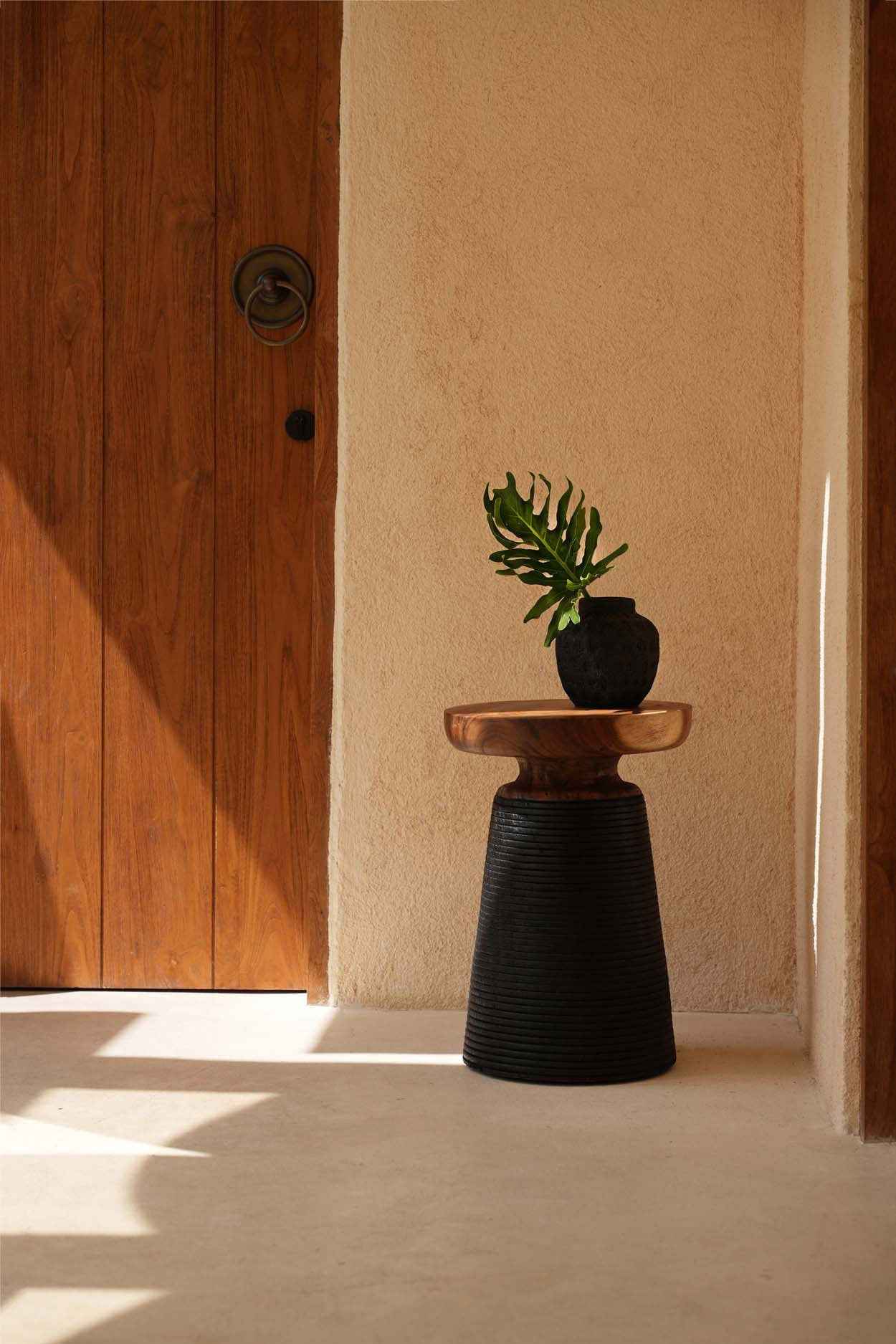 The End Side Table - Natural - Bambuá