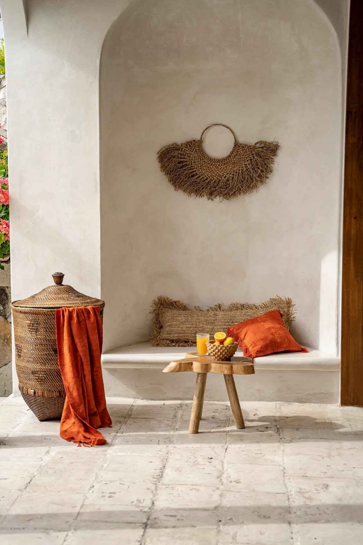 The Colonial Laundry Basket - Natural Brown - XL - Bambuá