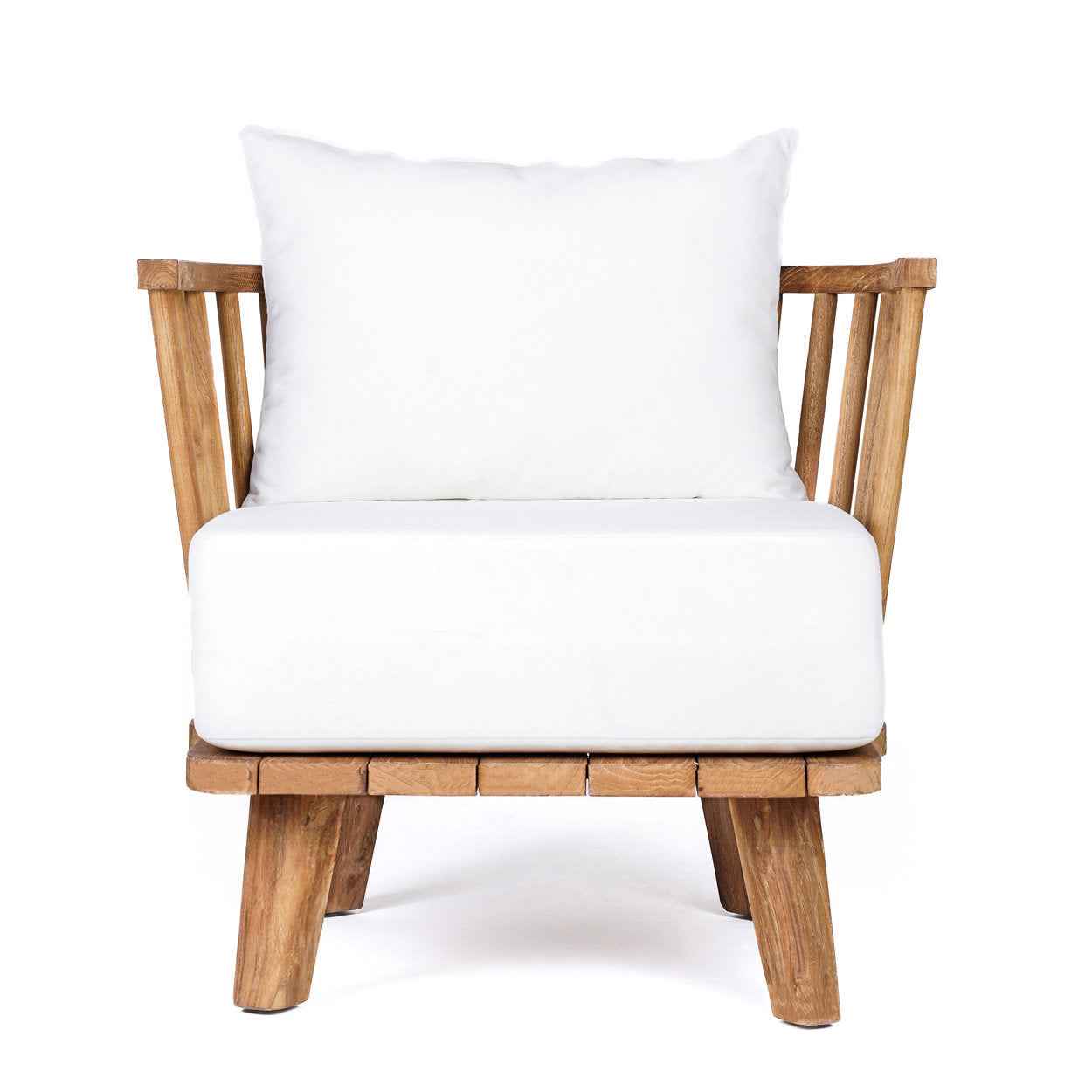 The Malawi One Seater - Natural White - Bambuá