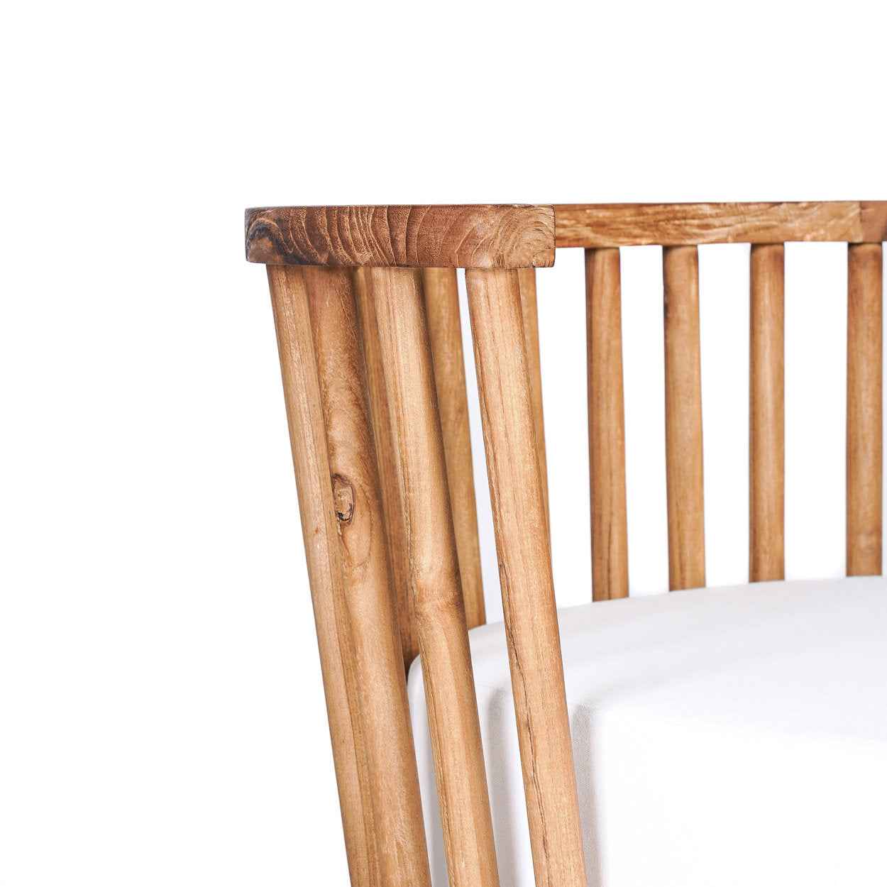 The Malawi One Seater - Natural White - Bambuá