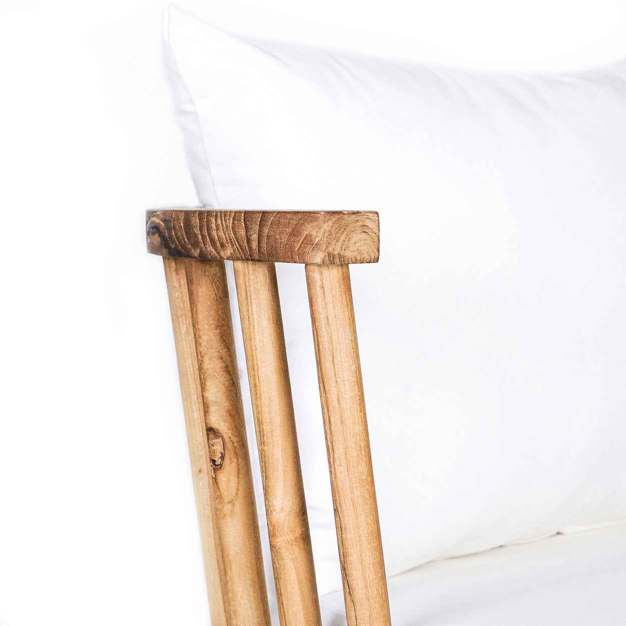 The Malawi One Seater - Natural White - Bambuá