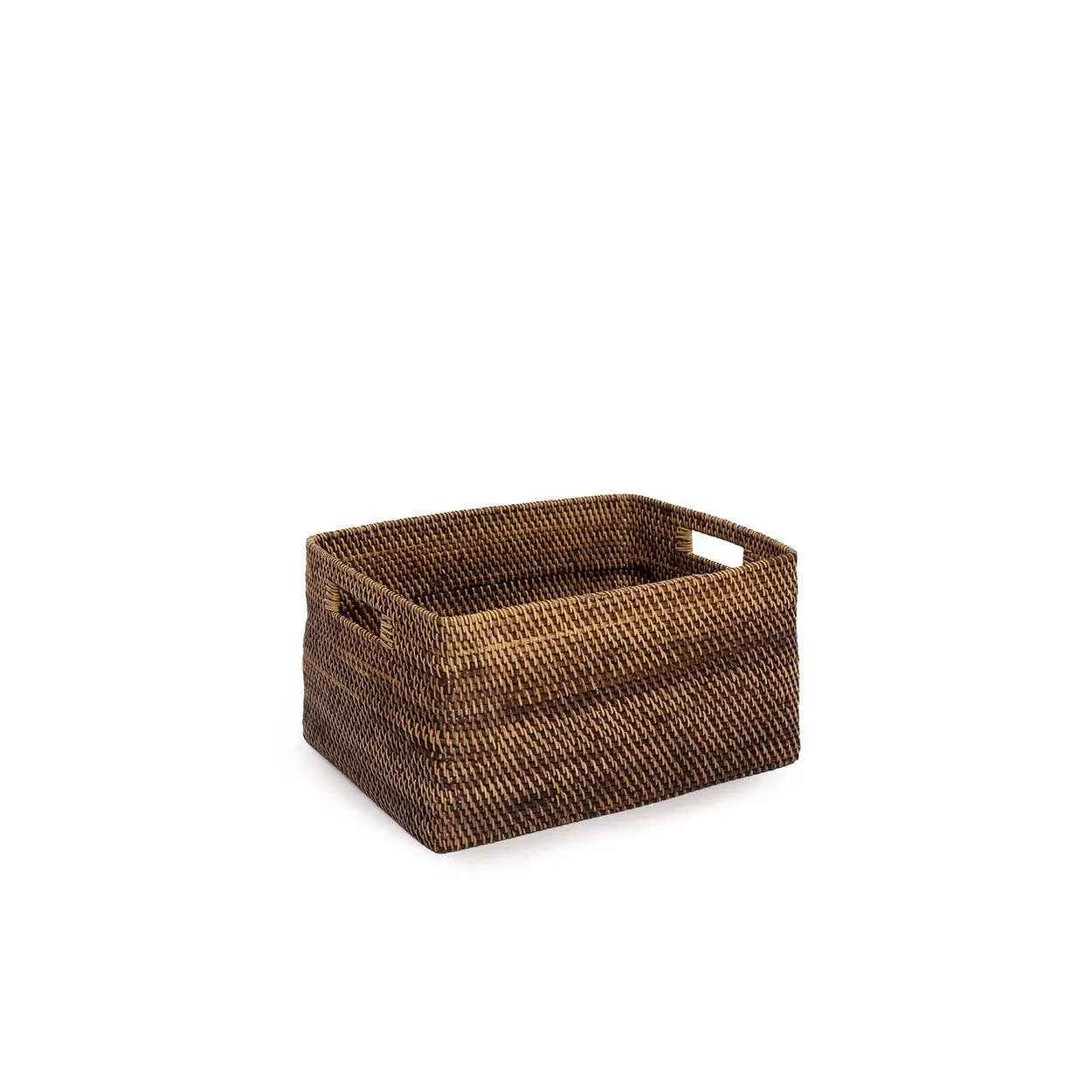 The Colonial Magazine Basket - Natural Brown - S