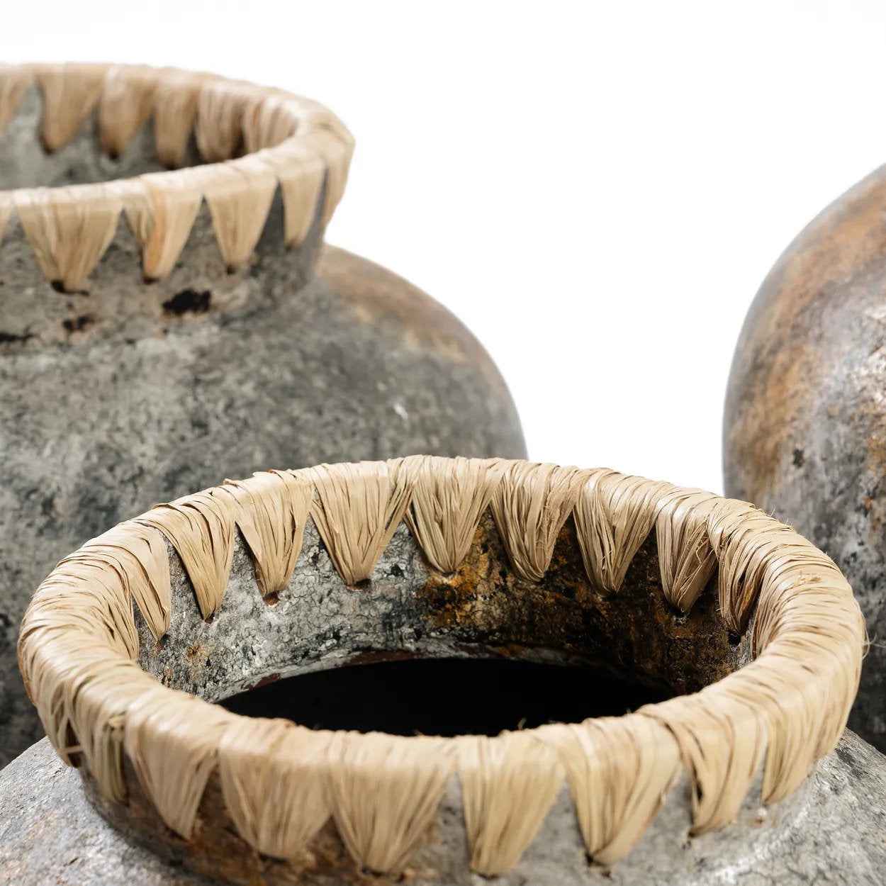 The Styly Vase - Antique Grey - L - Bambuá