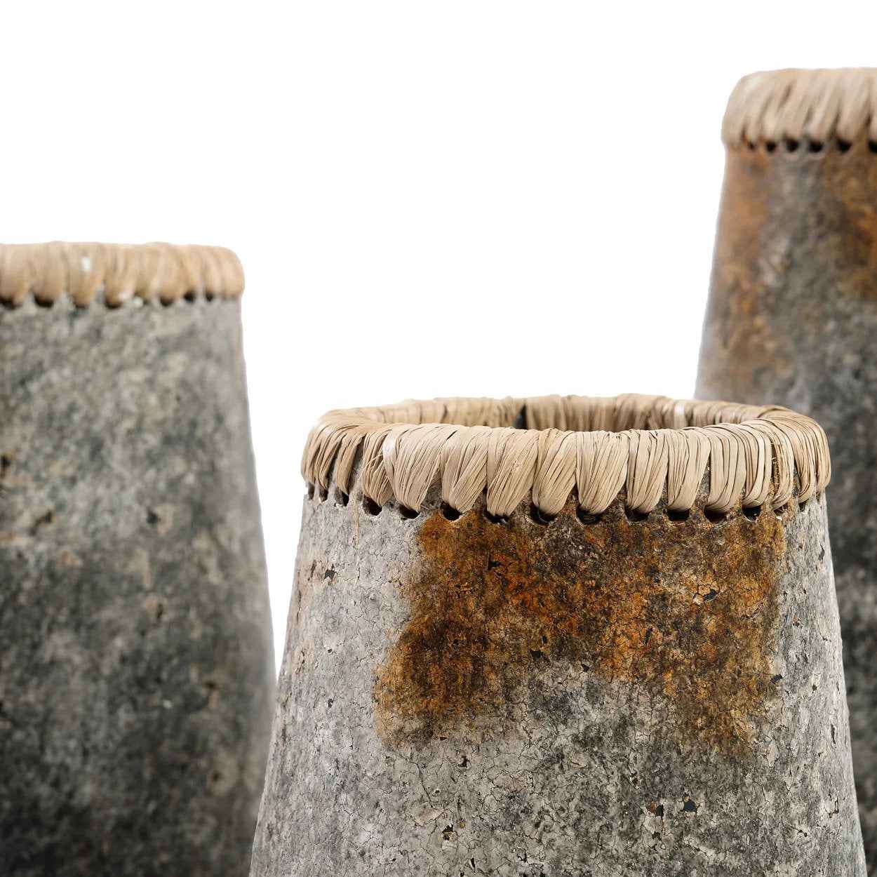 The Sneaky Vase - Antique Grey - L - Bambuá