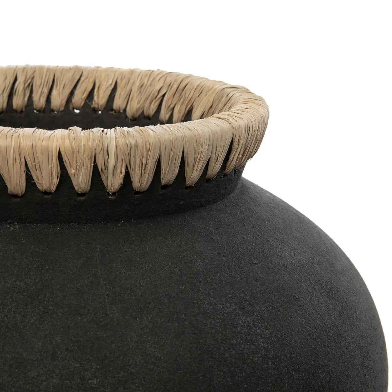 The Styly Vase - Black Natural - S - Bambuá