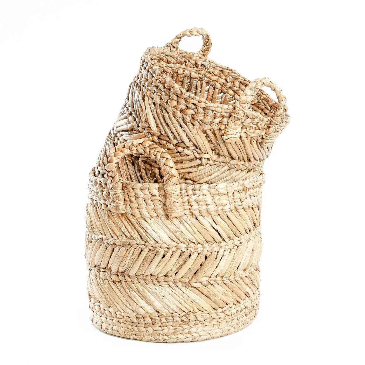 The Banana Zigzag Basket - L - Bambuá