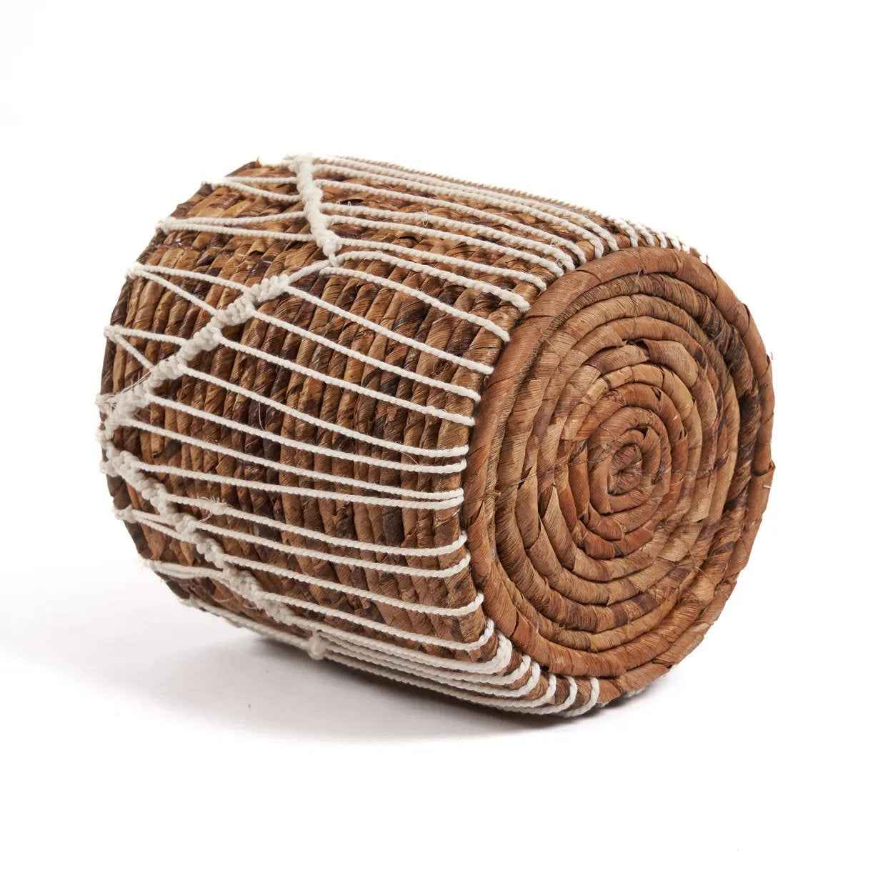 The Macra - mazing Basket - Natural White - M - Bambuá