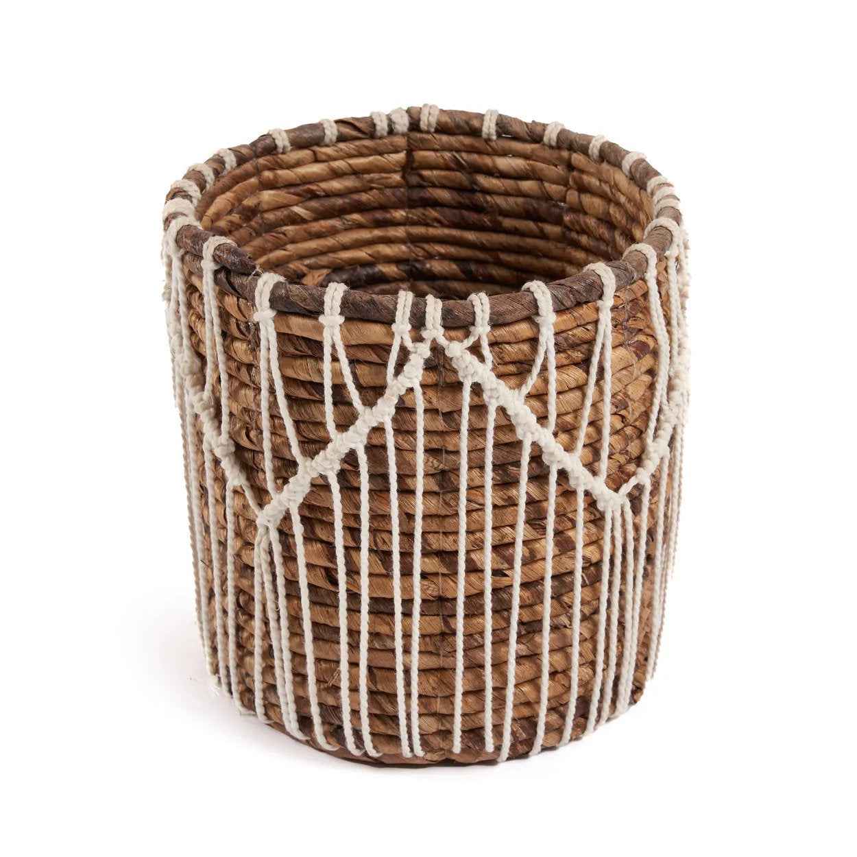 The Macra - mazing Basket - Natural White - M - Bambuá