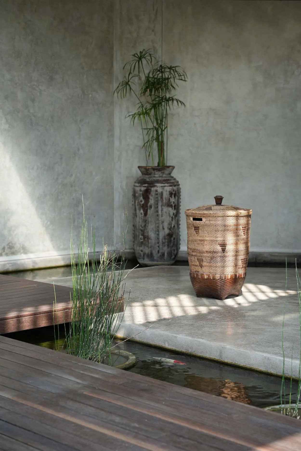 The Colonial Laundry Basket - Natural Brown - XL - Bambuá
