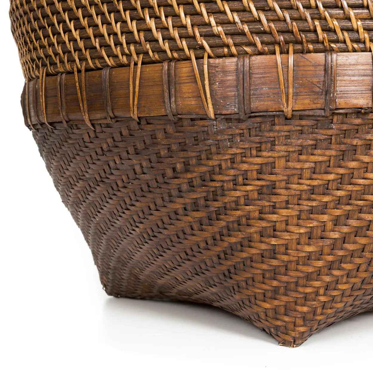 The Colonial Laundry Basket - Natural Brown - XL - Bambuá
