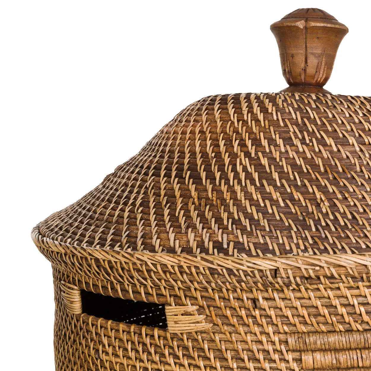 The Colonial Laundry Basket - Natural Brown - XL - Bambuá