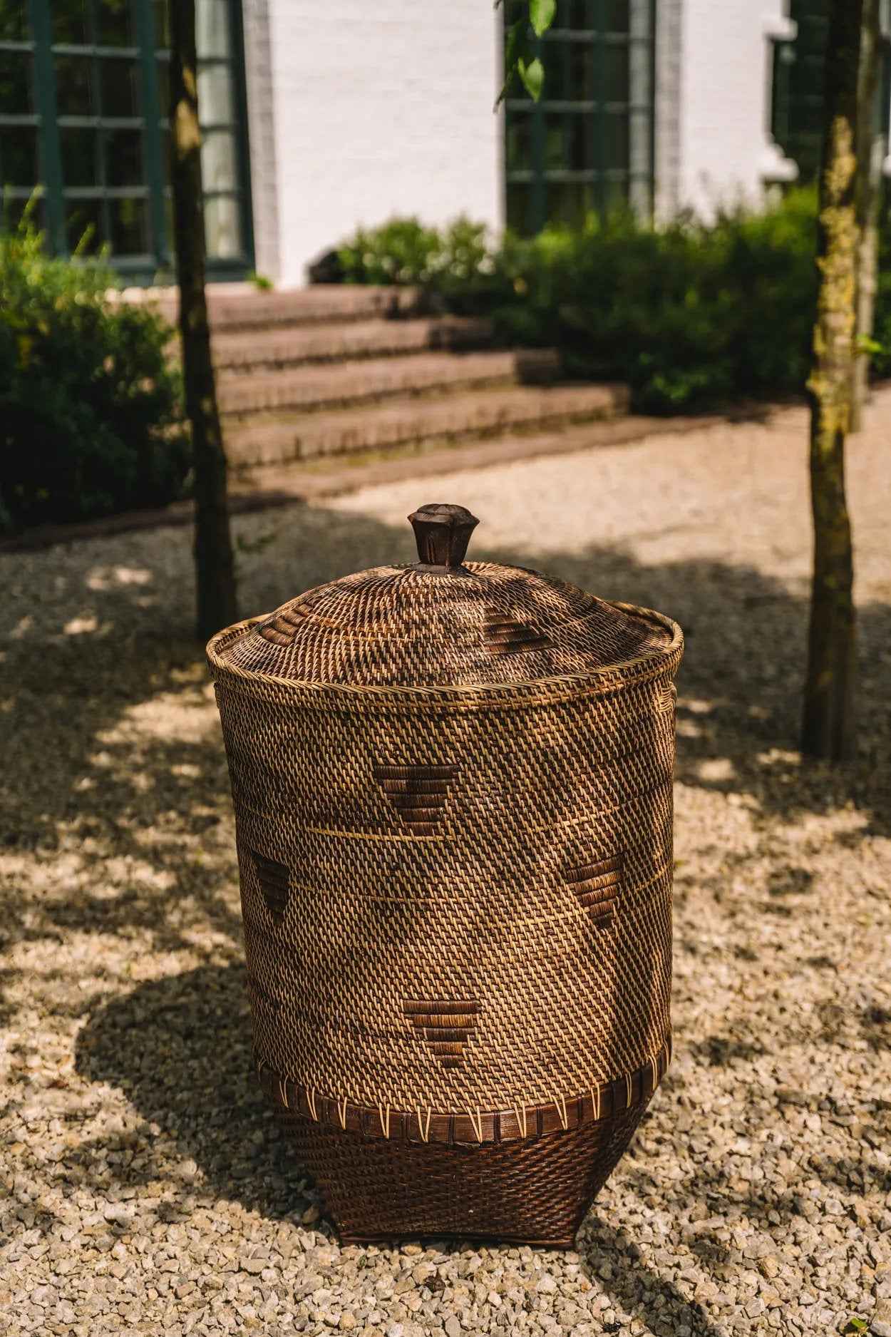 The Colonial Laundry Basket - Natural Brown - XL - Bambuá