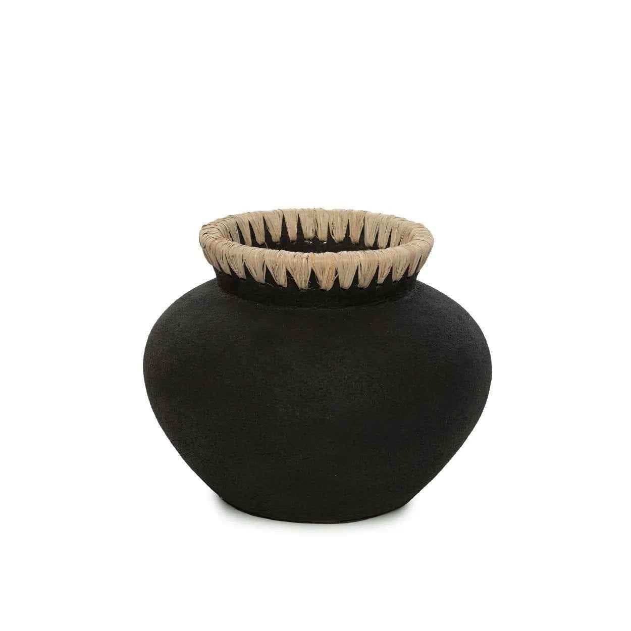 The Styly Vase - Black Natural - S - Bambuá