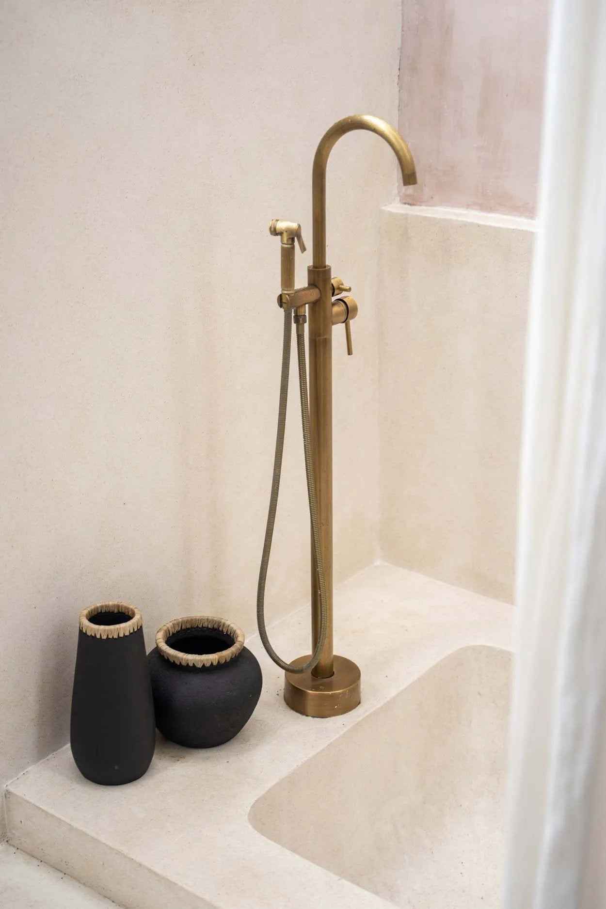 The Styly Vase - Black Natural - S - Bambuá